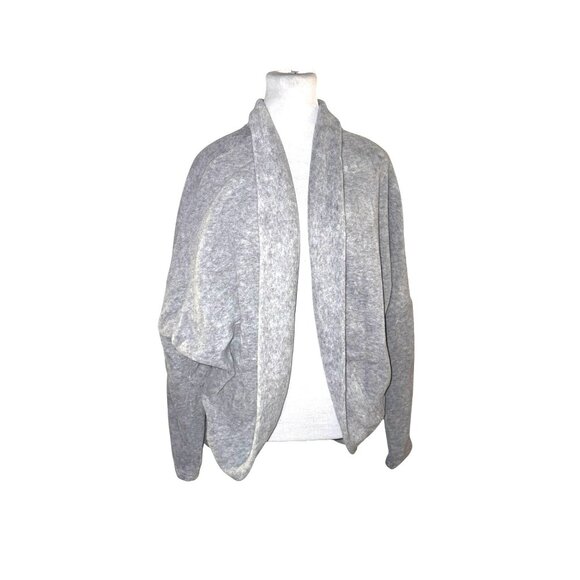 NWT Standard James Perse Heather Gray Open Front Cardigan Size 4 - Picture 1 of 8